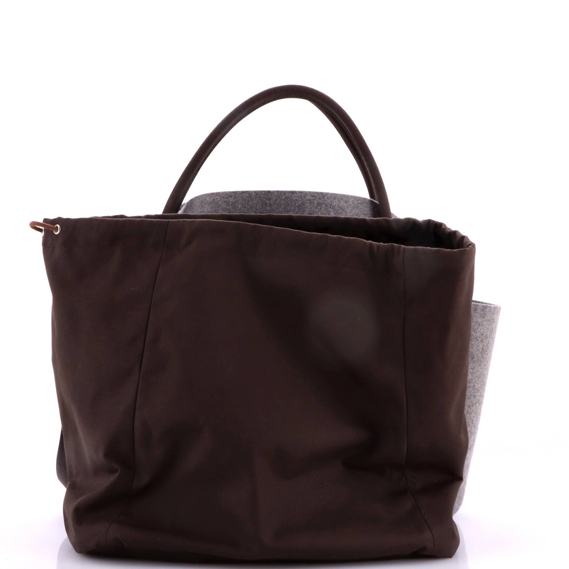 Sac De Pansage Groom Handbag Felt, Alternate, color, Green