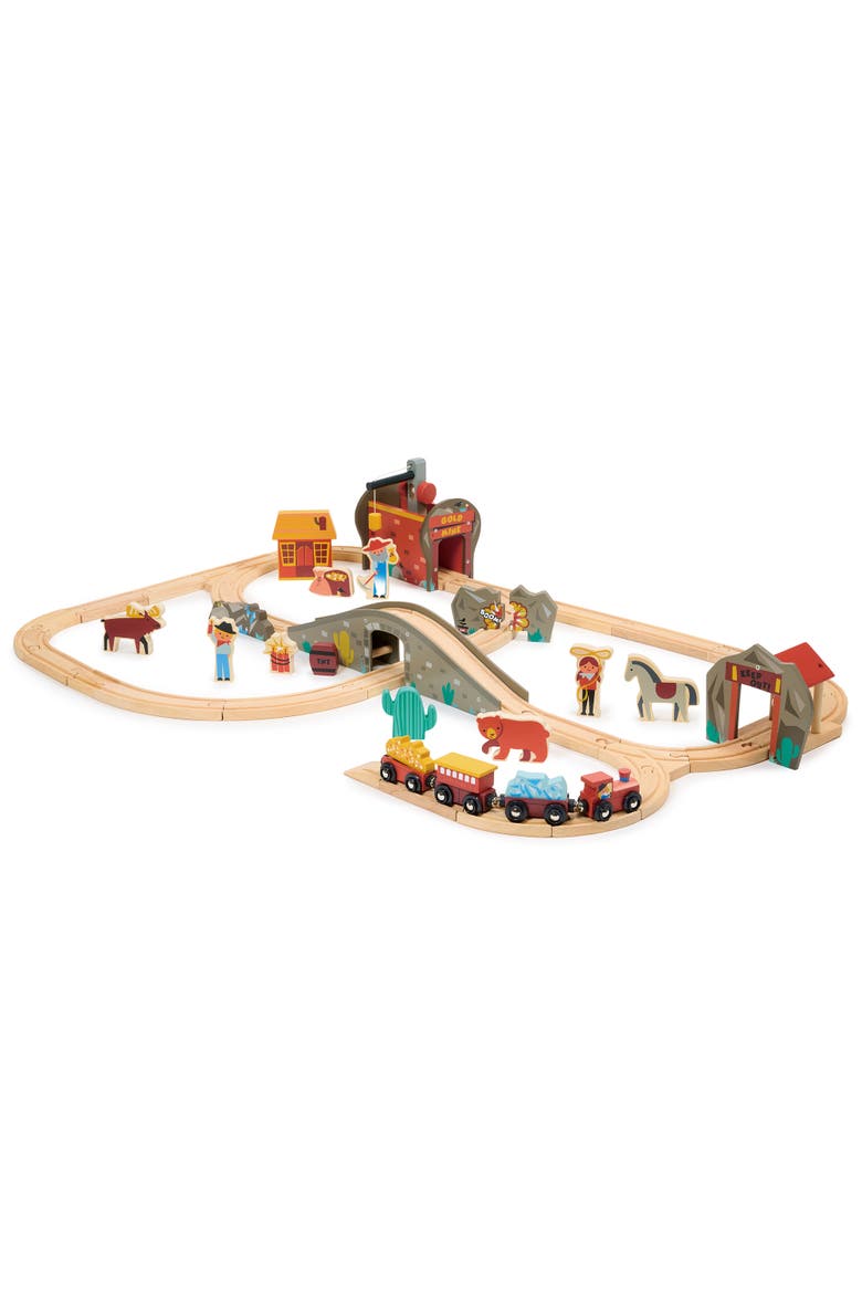 Gold Mine Train Set, Alternate, color, Multi-color