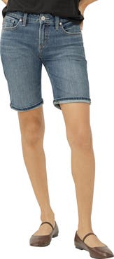 Silver Jeans Co. Suki Denim Bermuda Shorts