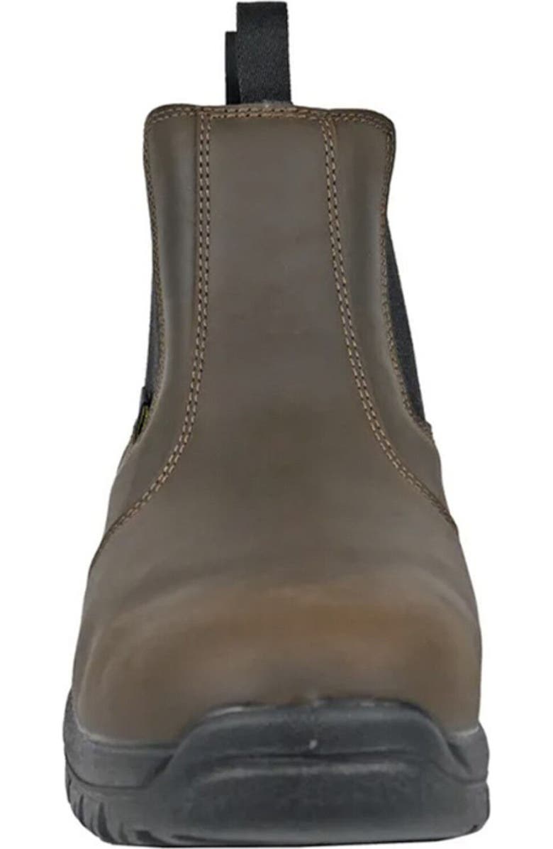 Hoss Boot Company HOSS Chelsea Brown Composite Met Guard Waterproof Work Boot, Alternate, color, Brown