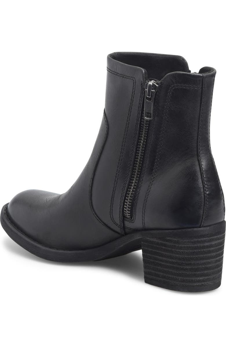 Børn Rigby Bootie, Alternate, color, Black Leather