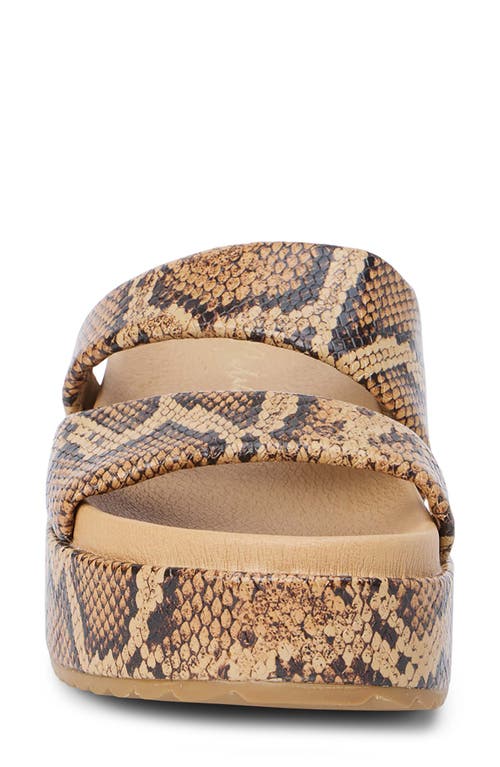 MATISSE MATISSE BLAINE PLATFORM SLIDE SANDAL