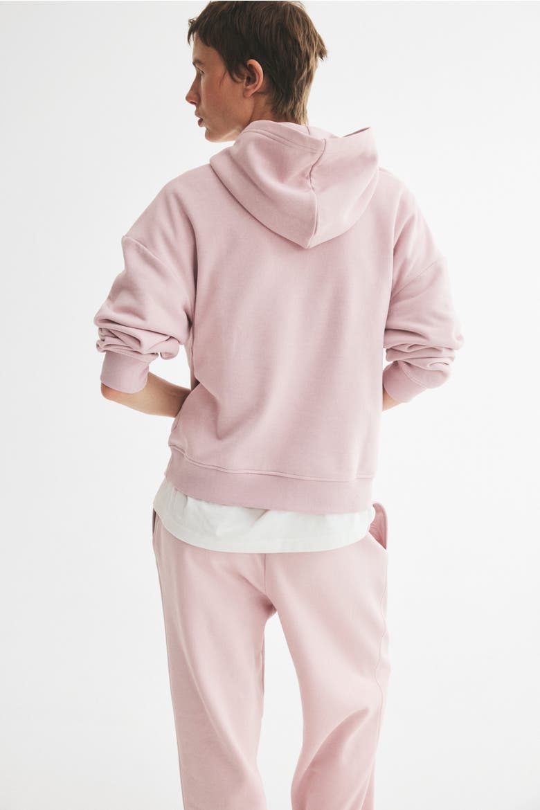 Hoodie, Alternate, color, Light dusty pink