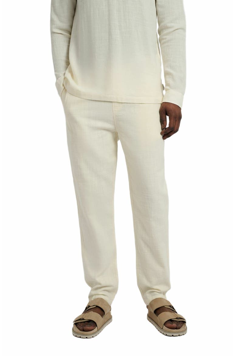 Gauze Pull On Pant, Alternate, color, EGRET