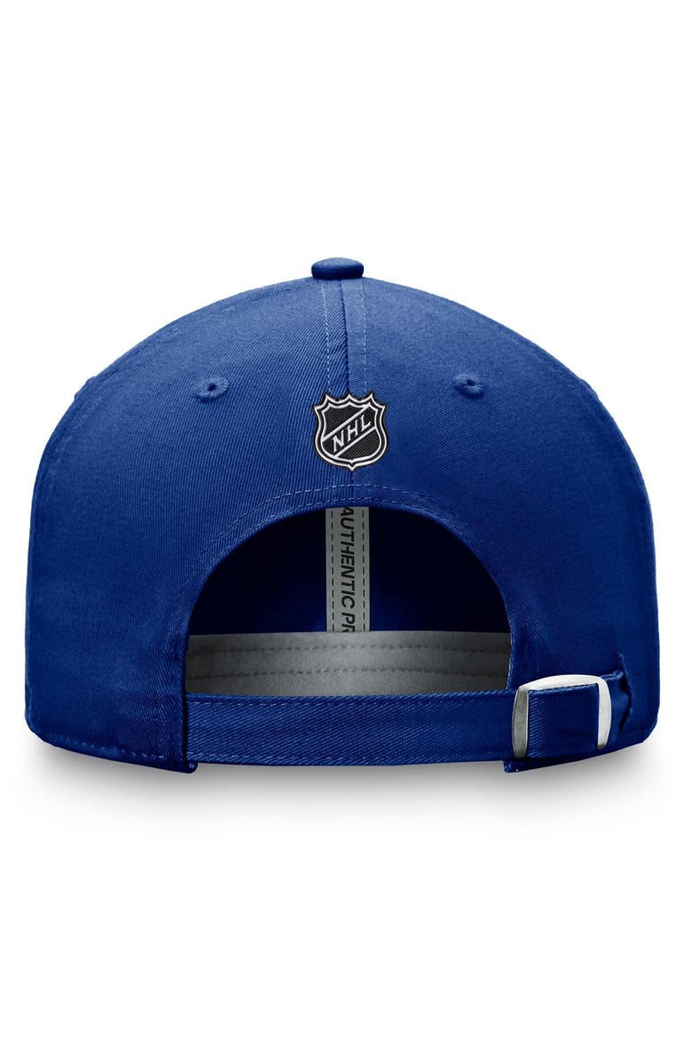 Men's Fanatics Branded  Blue Tampa Bay Lightning Authentic Pro Prime Adjustable Hat, Alternate, color, Blue