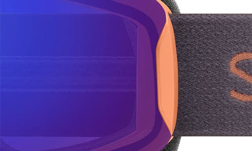 Smith Moment Snow Goggles In Arctic Apricot/violet Mirror