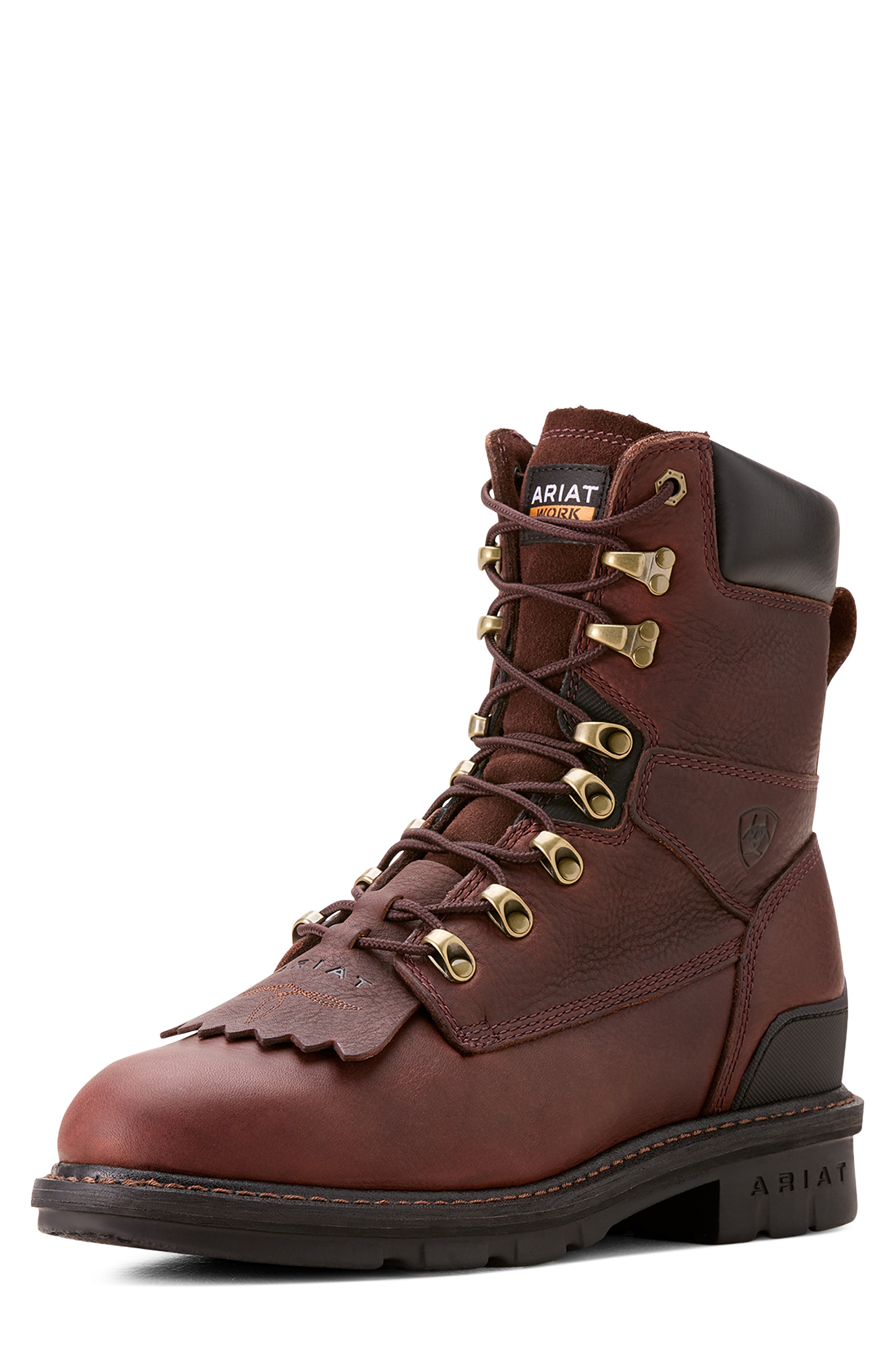 Hermosa XR 8 Lace-Up Boot, Alternate, color, REDWOOD