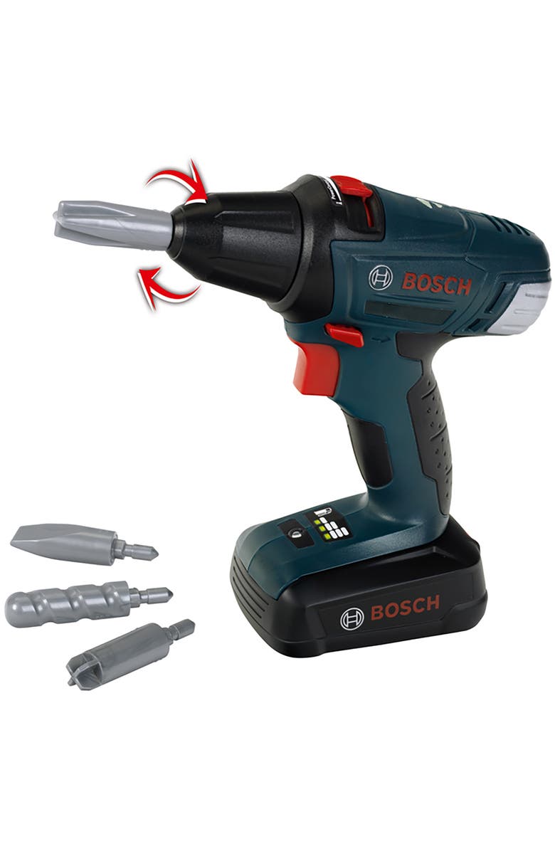 BOSCH Mini 2 In 1 Cordless Drill and Screwdriver, Lights and Sounds, Main, color, Multicolored