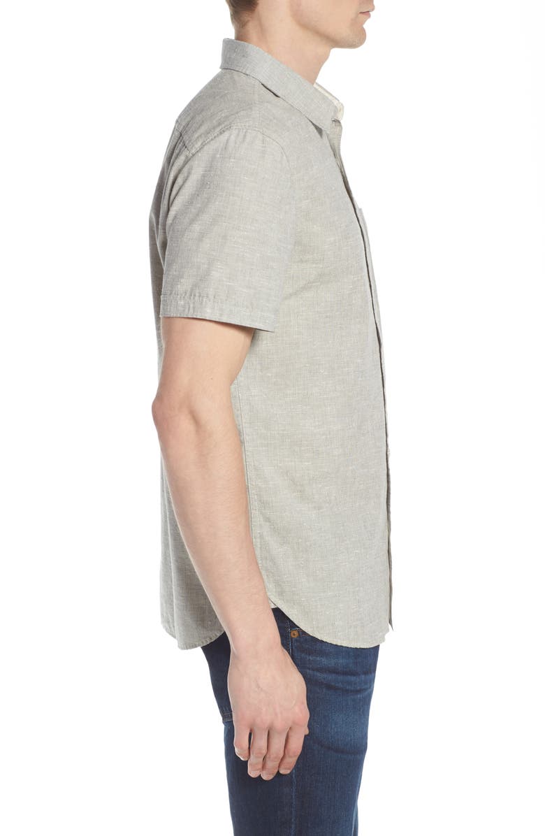 AG Pearson Regular Fit Short Sleeve Sport Shirt, Alternate, color, 