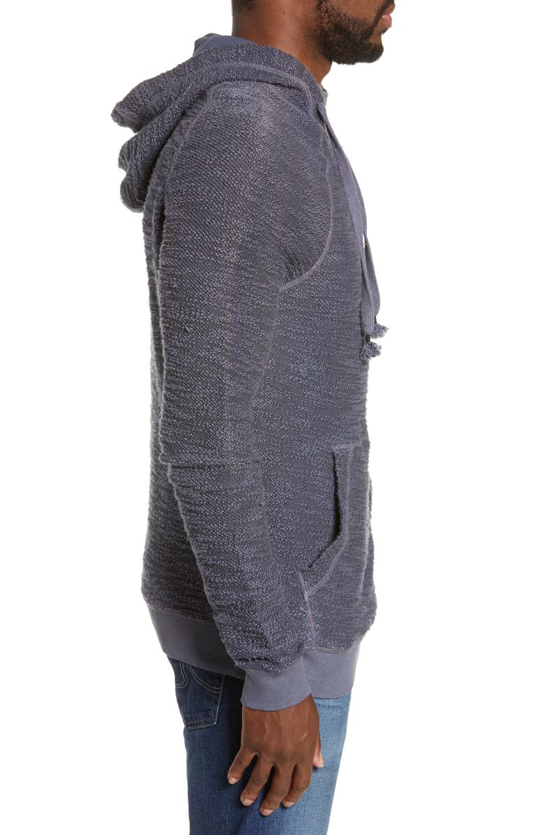 Mills Supply by Splendid Huntington Bouclé Knit Hoodie, Alternate, color,