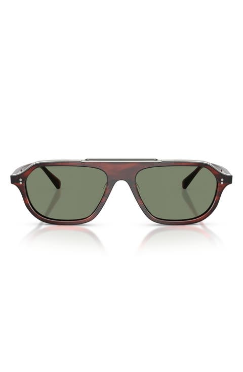58mm Estin Irregular Sunglasses
