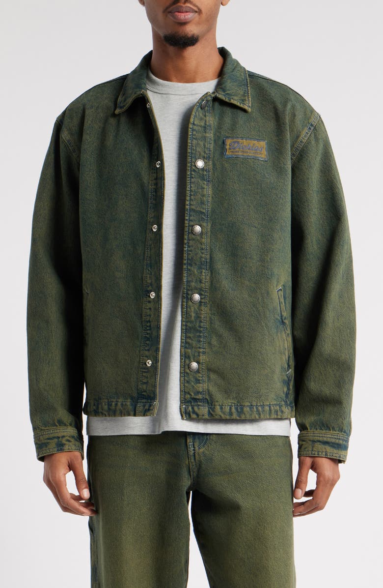 Dickies Lewistown Oversize Denim Jacket, Main, color, 