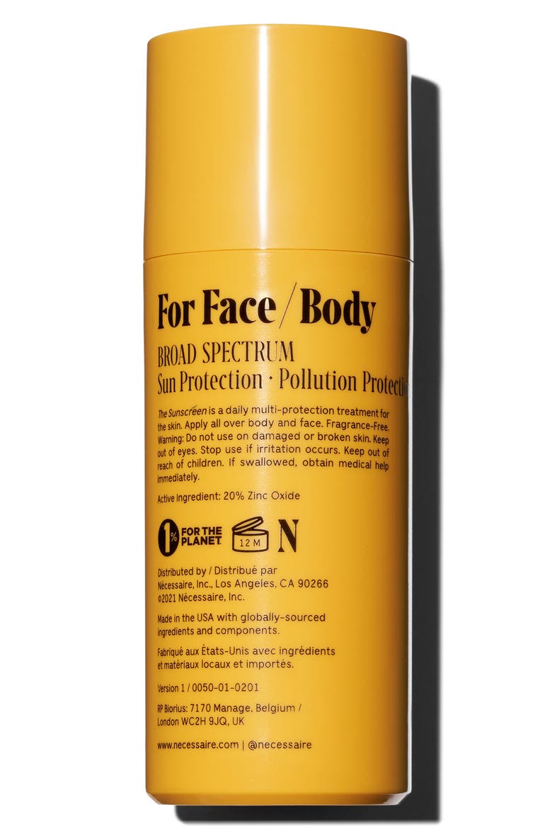 The Sunscreen, Alternate, color, NO COLOR