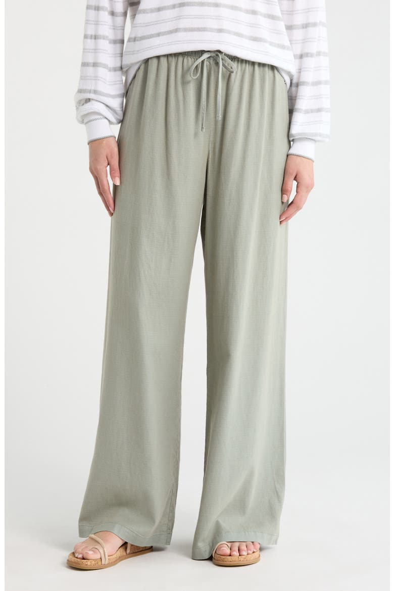 Valerie Drawstring Pants, Main, color, EUCALYPTUS