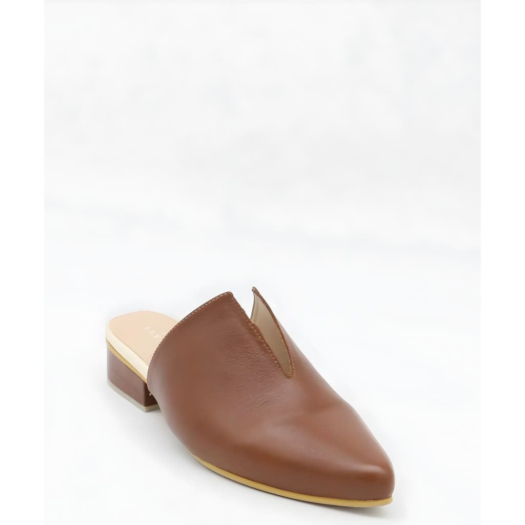 Stivali New York Women's Red Louvre Slip-on Loafers In Ruby Wine Leather In Tan