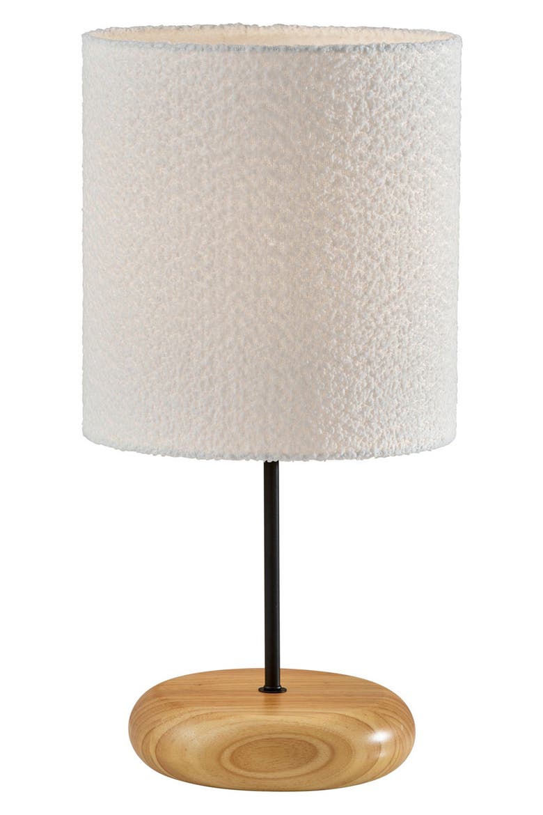 Brielle Tall Table Lamp, Main, color, NATURAL WOOD / BLACK
