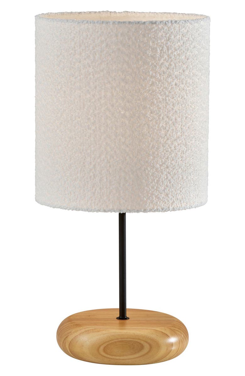 ADESSO LIGHTING Brielle Tall Table Lamp, Main, color, Natural Wood / Black