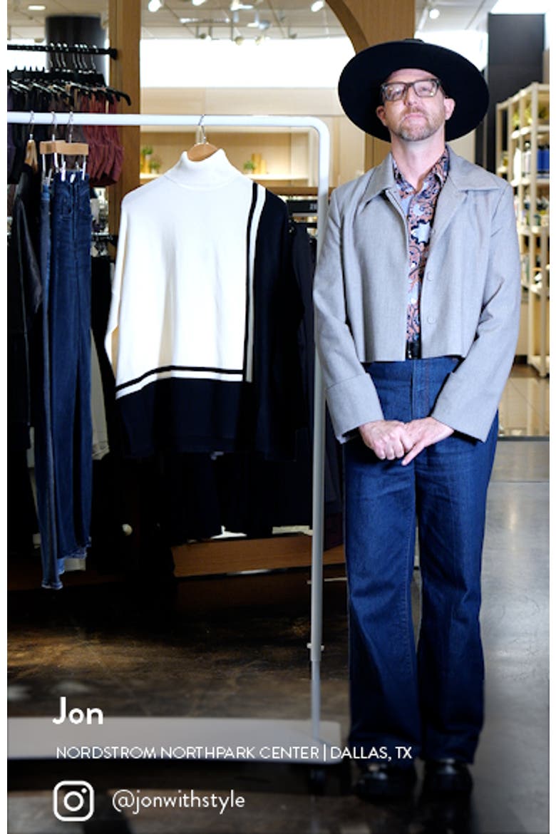 Sophia Pattern Turtleneck Sweater video