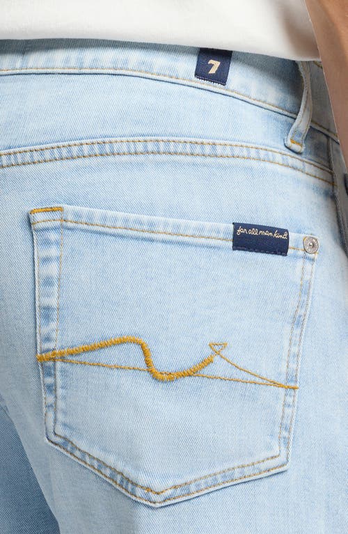 7 For All Mankind Slimmy Tapered Slim Fit Jeans In Studio Blue