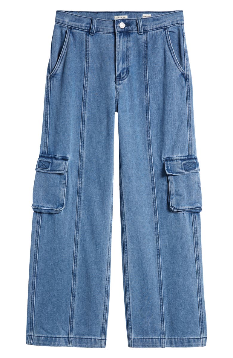 PacSun Kids' Baggy Cargo Jeans, Main, color,