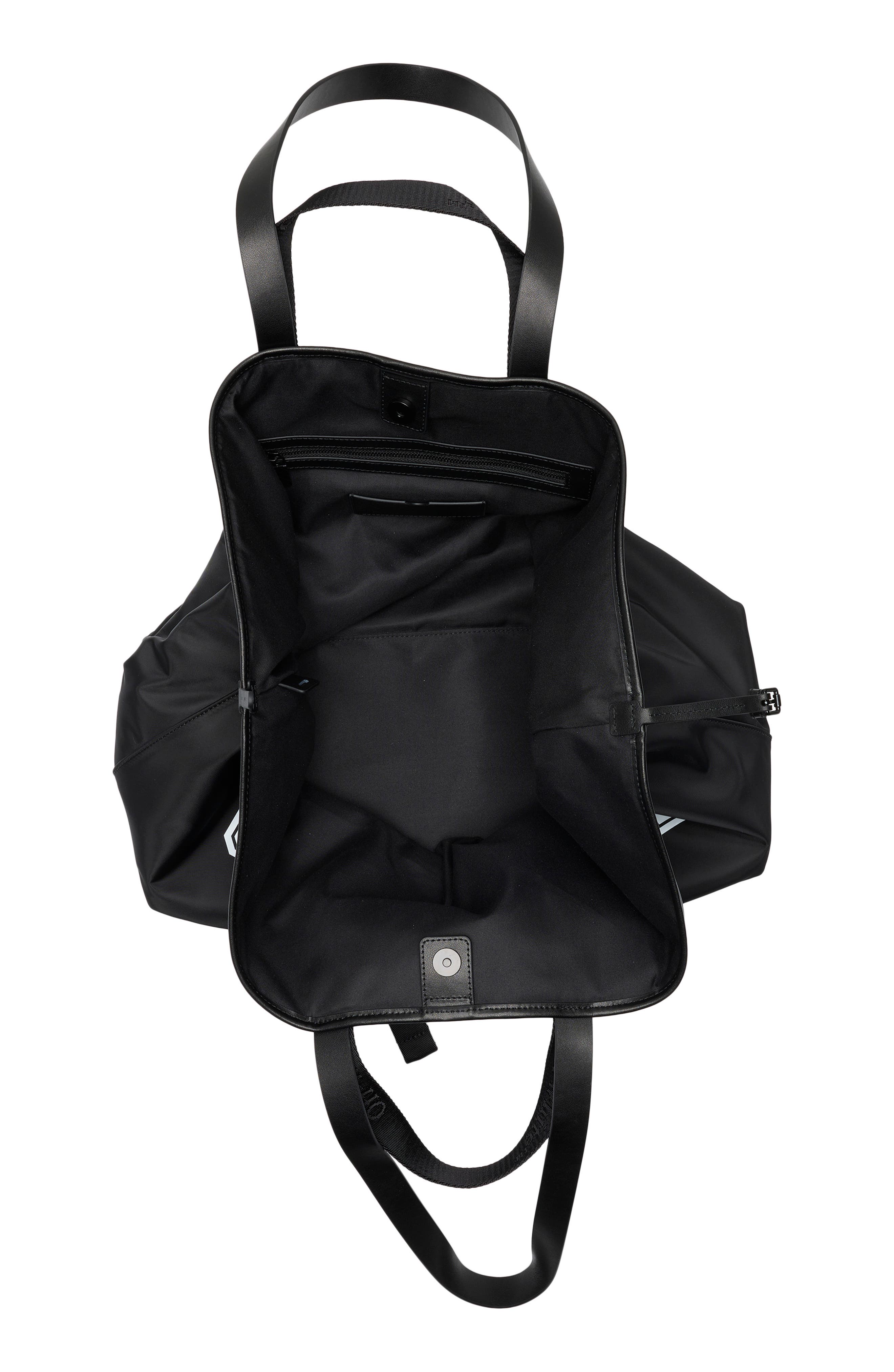 Off-White Classic Day Off Large Tote Bag, Alternate, color, Black
