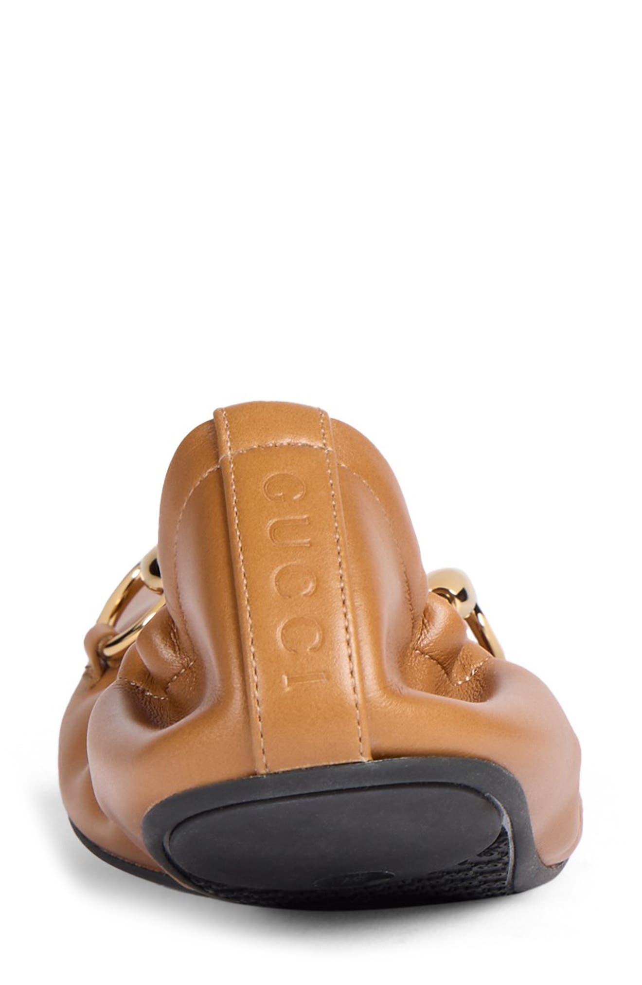 Horsebit Ballet Flat, Alternate, color, SOFTY CARAMEL
