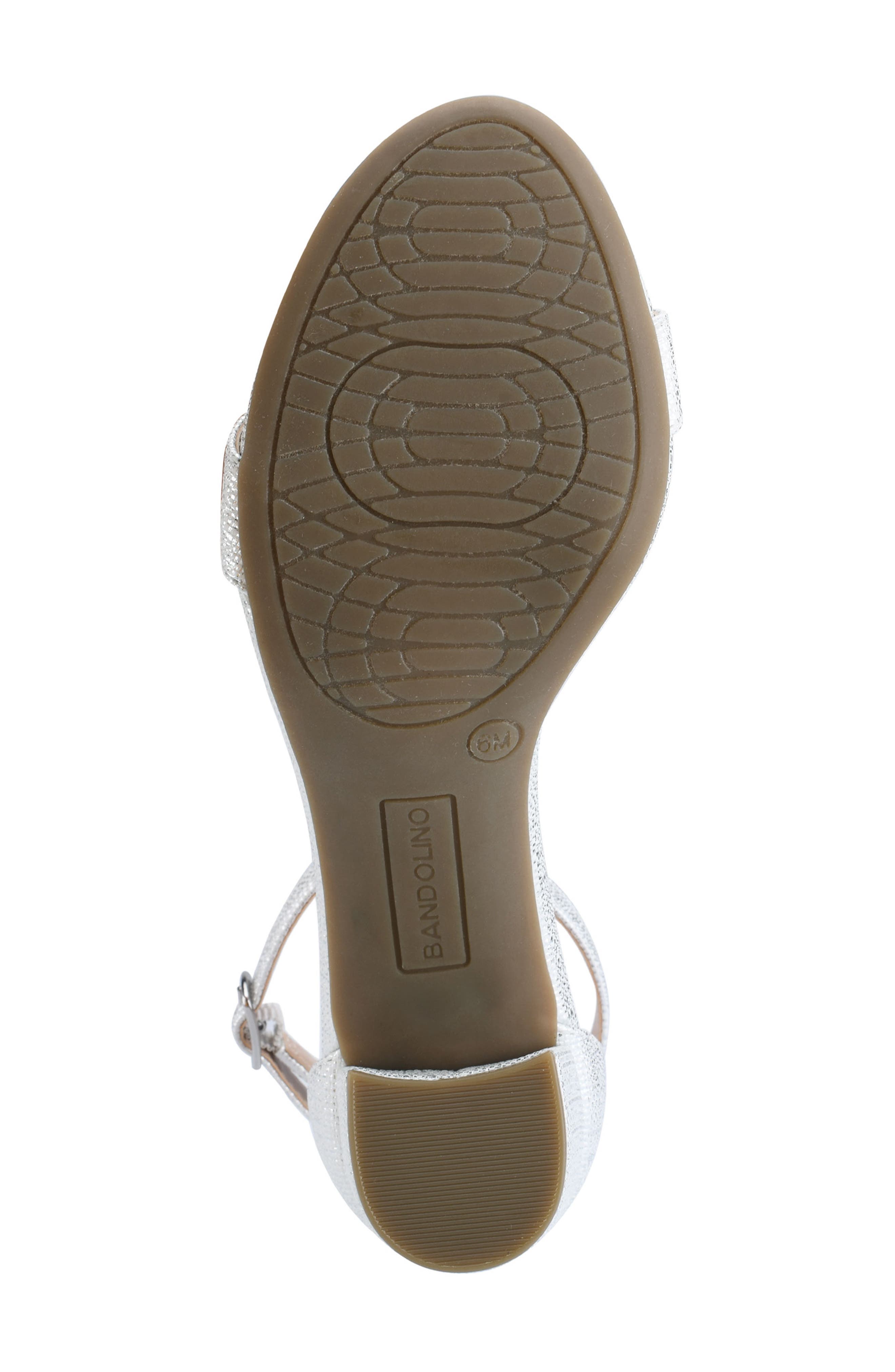 Armory Ankle Strap Sandal, Alternate, color, SILVER