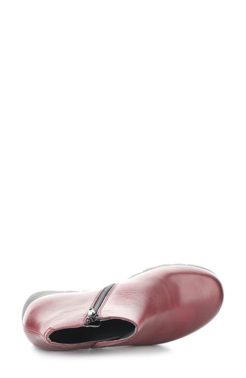 Fly London Vang Wedge Bootie In Red