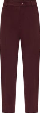 Maison Common Straight Leg Cotton Stretch Pants