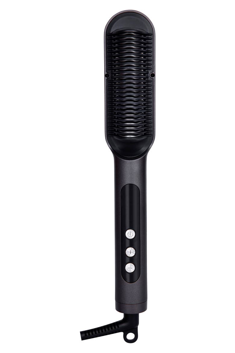 Ring Plus Straightener Comb, Alternate, color, BLACK