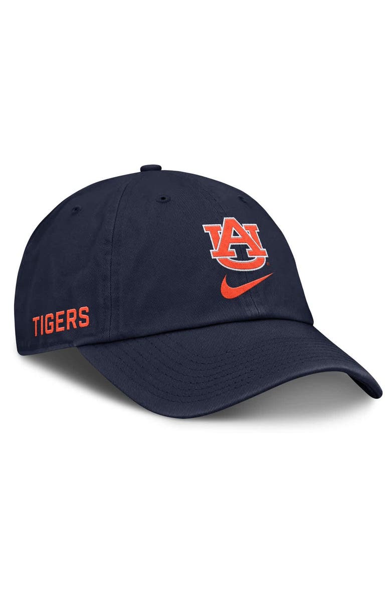 Nike Men's Nike Navy Auburn Tigers Primetime Club Adjustable Hat, Alternate, color, 