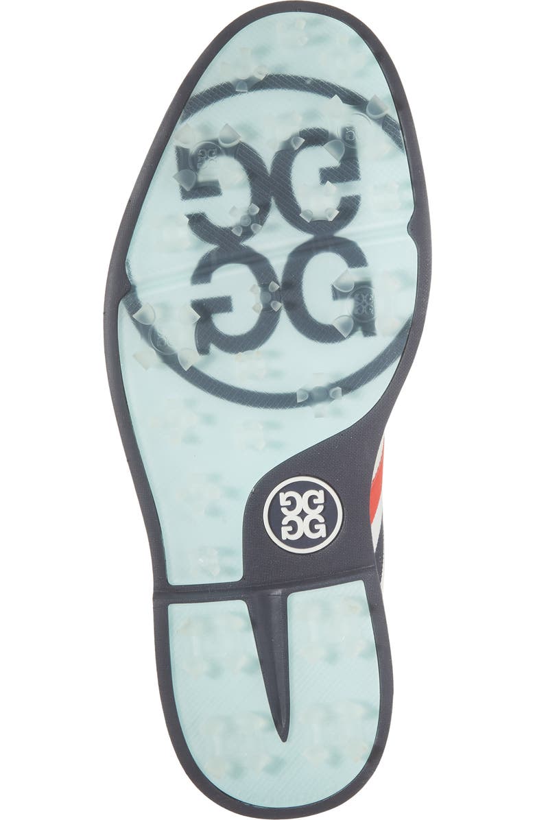 G/FORE Gallivan2R Split Toe Grosgrain Golf Shoe, Alternate, color, Snow