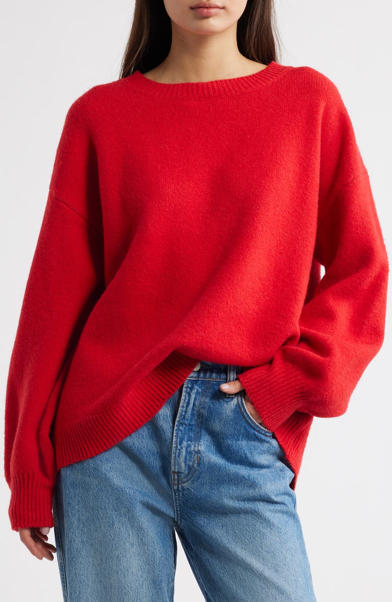 Princess Polly Ryanna Crewneck Sweater, Main, color, 