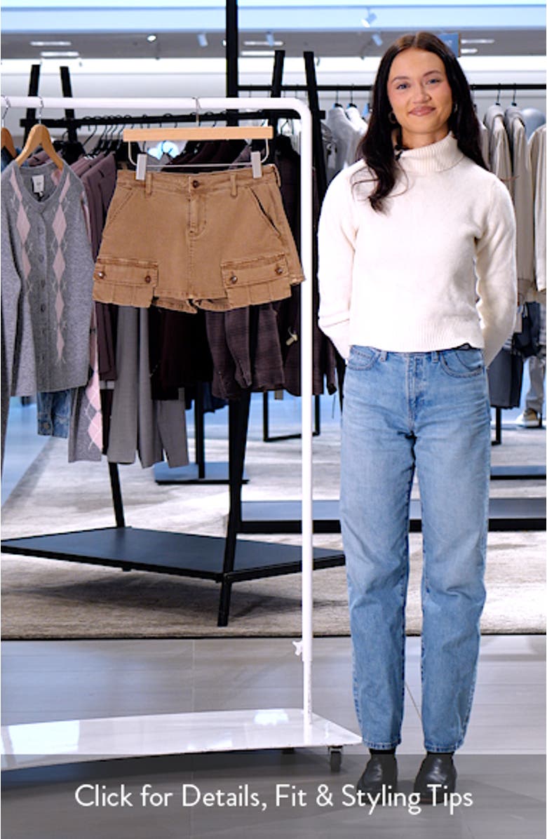 Luna Drop Cargo Pocket Stretch Twill Skort, sales video thumbnail