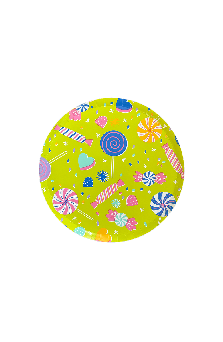 Daydream Society It's A Birthday Candy Print Small Plates, Main, color, Assorted Pre-Pack