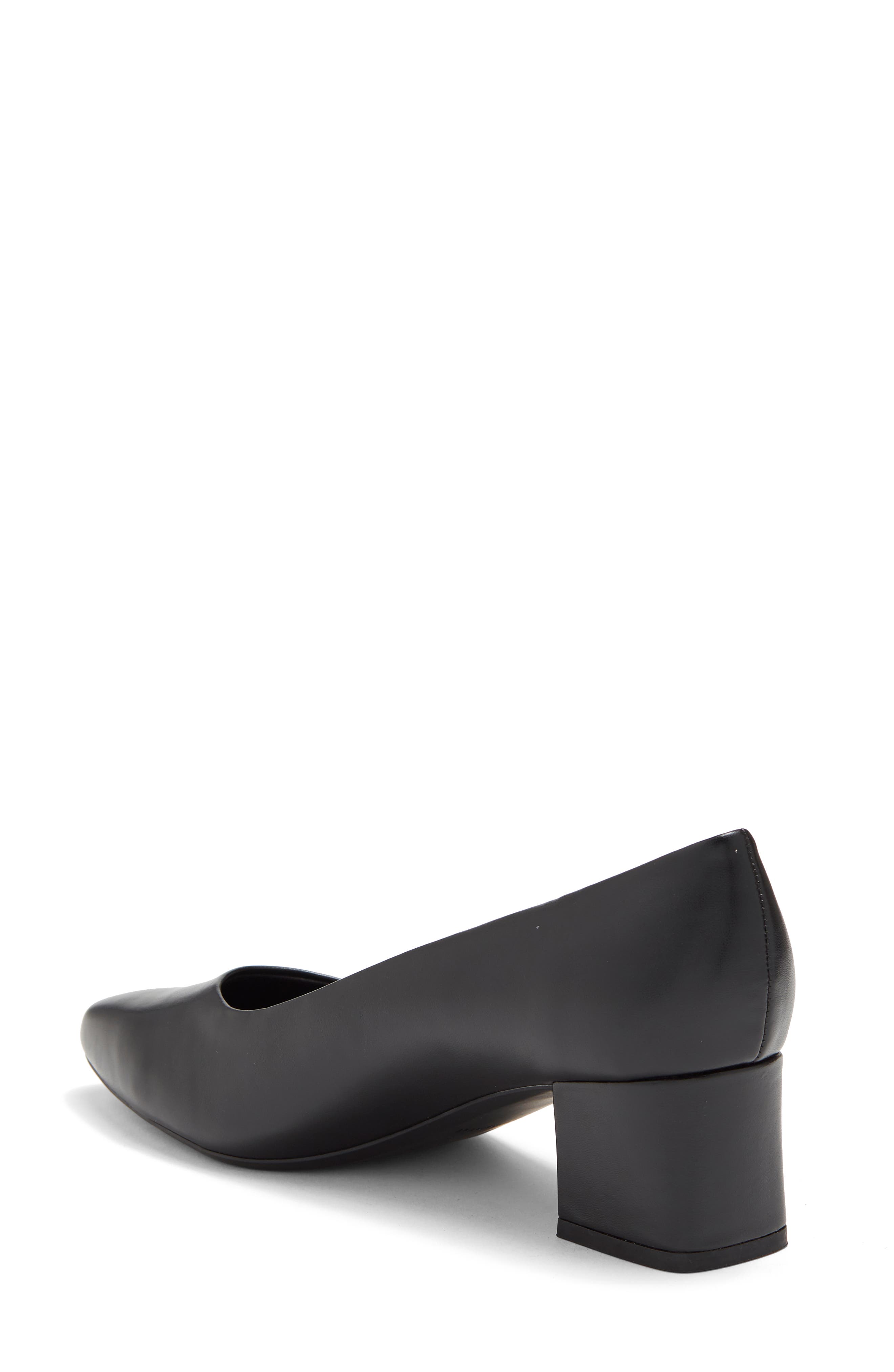 Easy Spirit Nicole Almond Toe Pump - Wide Width Available, Alternate, color, Black 001