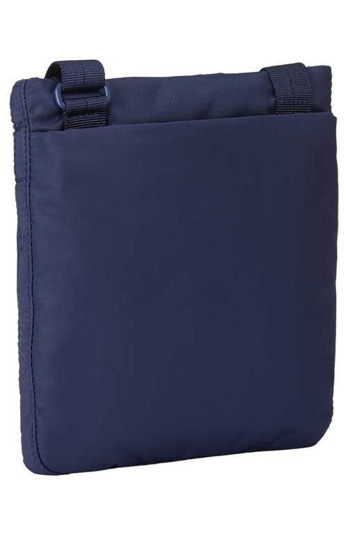 Hedgren Leonce Rfid Water Repellent Nylon Crossbody Bag In Total Eclipse
