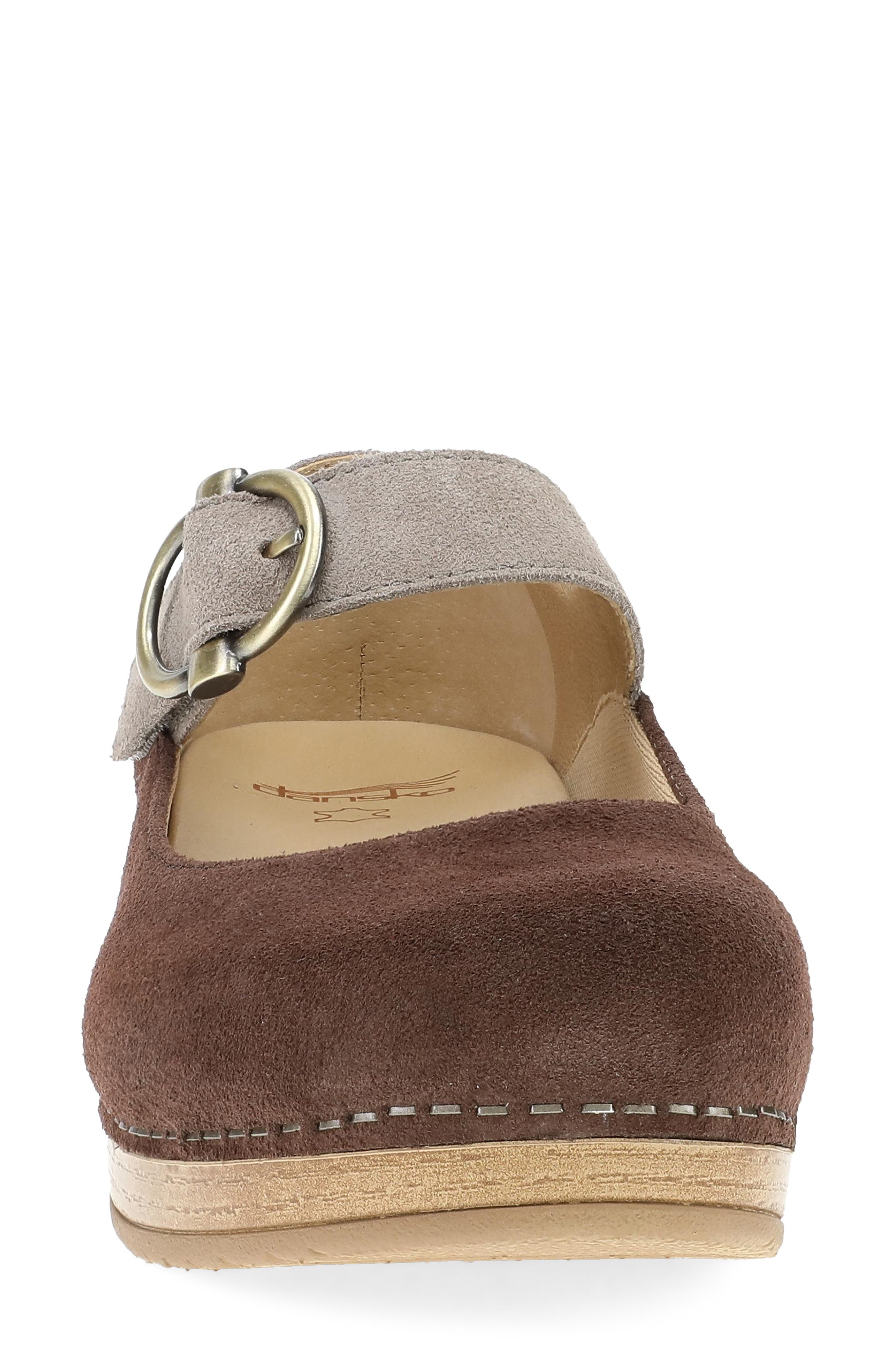 Bonny Mary Jane Clog, Alternate, color, CHOCOLATE/ TAUPE