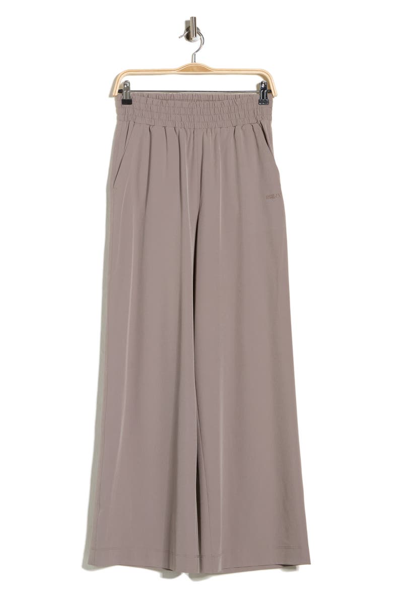 Hudson Stretch Wide Leg Pants, Alternate, color, MUSHROOM
