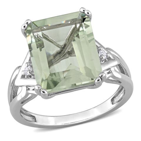 Gemstones & White Topaz Cocktail Ring