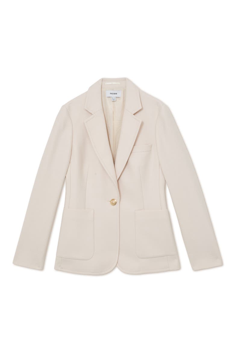 Soren Wool Blend Blazer, Alternate, color, CREAM