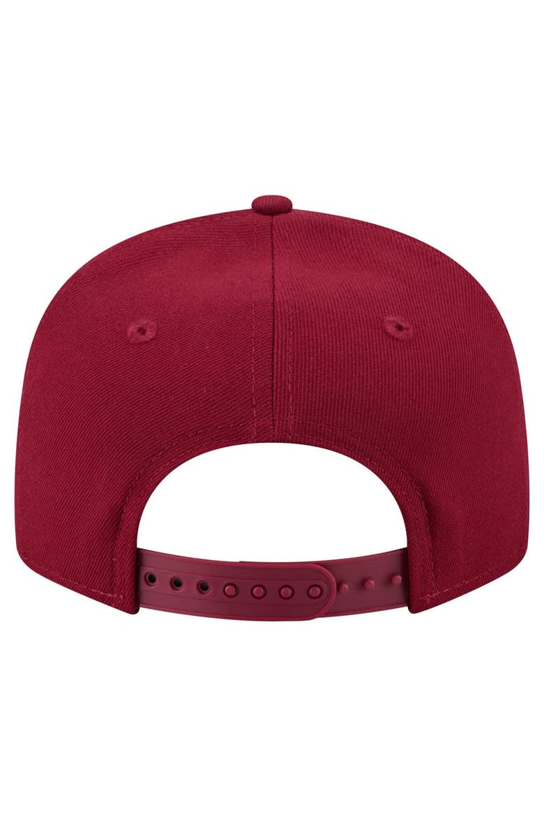 Men's New Era  Burgundy Washington Commanders 9FIFTY Snapback Hat, Alternate, color, Burgundy