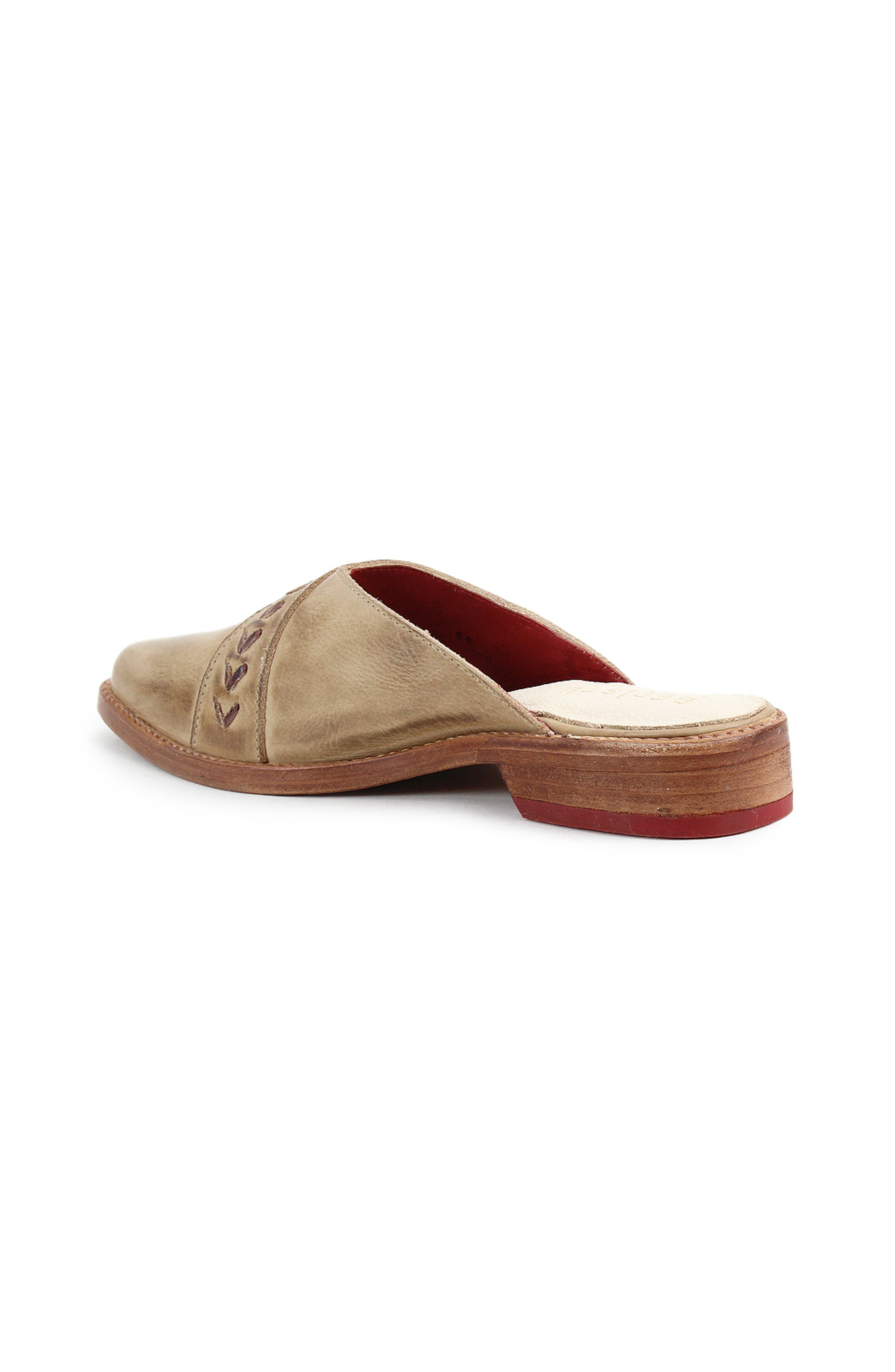 Bed Stu Jockey Pointed-Toe Mule, Alternate, color, Oats Almond Rustic