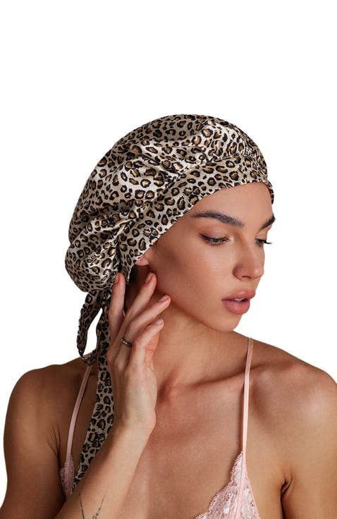 Women's Mulberry Silk Bonnet with Long Ribbons