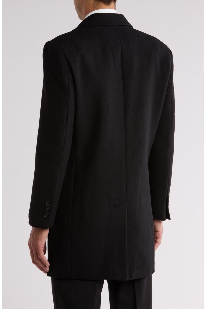 Tailored Wool Blend Jacket, Alternate, color, BLACK