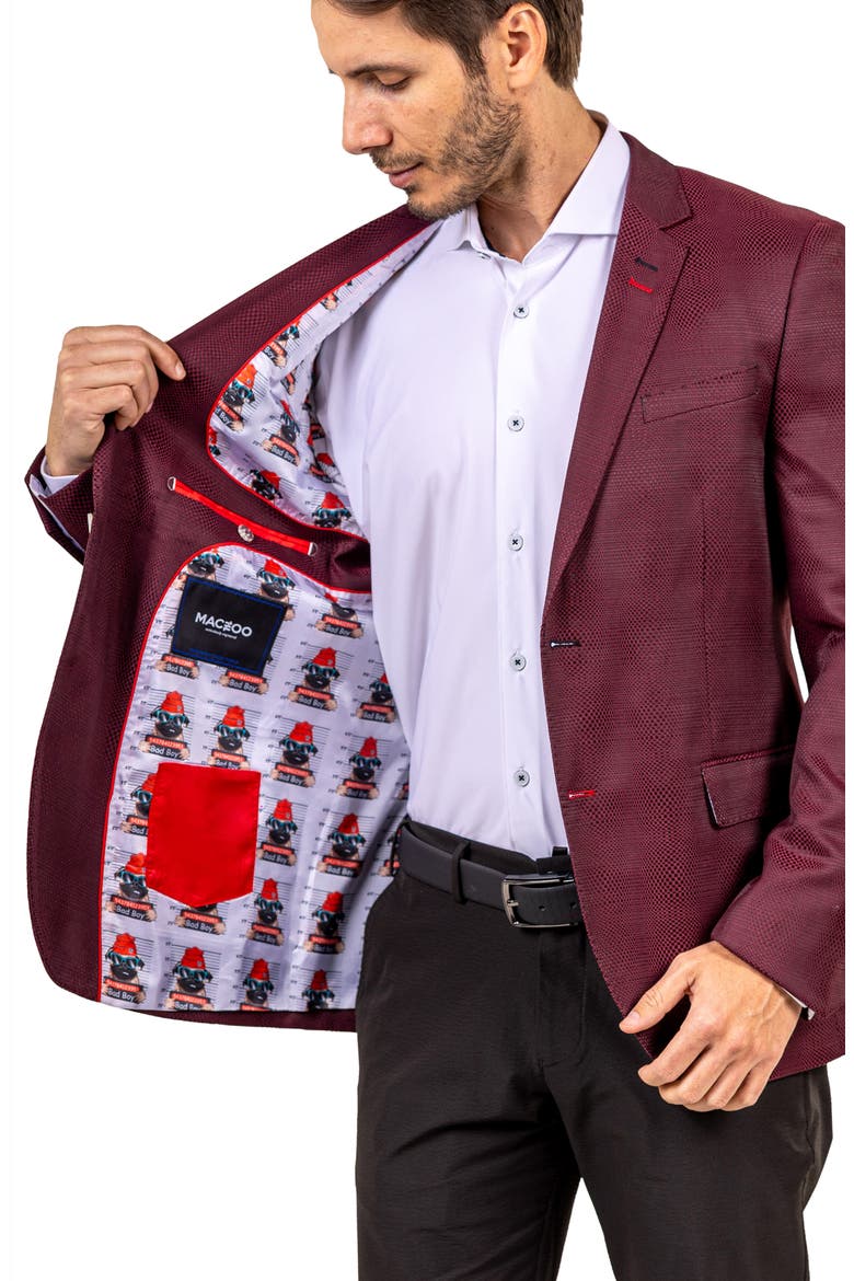 Socrate Ascension Sport Coat, Alternate, color, RED