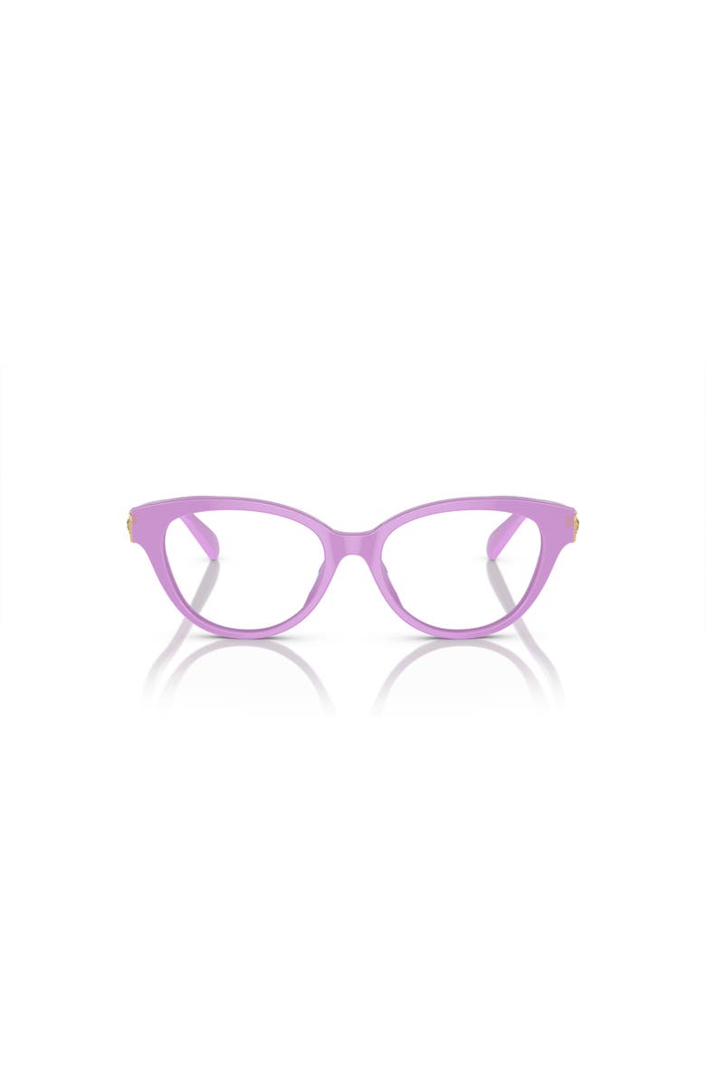 Versace 48mm Cat Eye optical glasses, Alternate, color, Violet