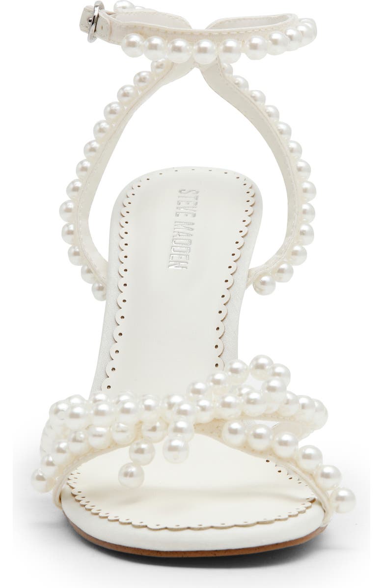 Steve Madden Hara Ankle Strap Sandal, Alternate, color, Ivory Pearl