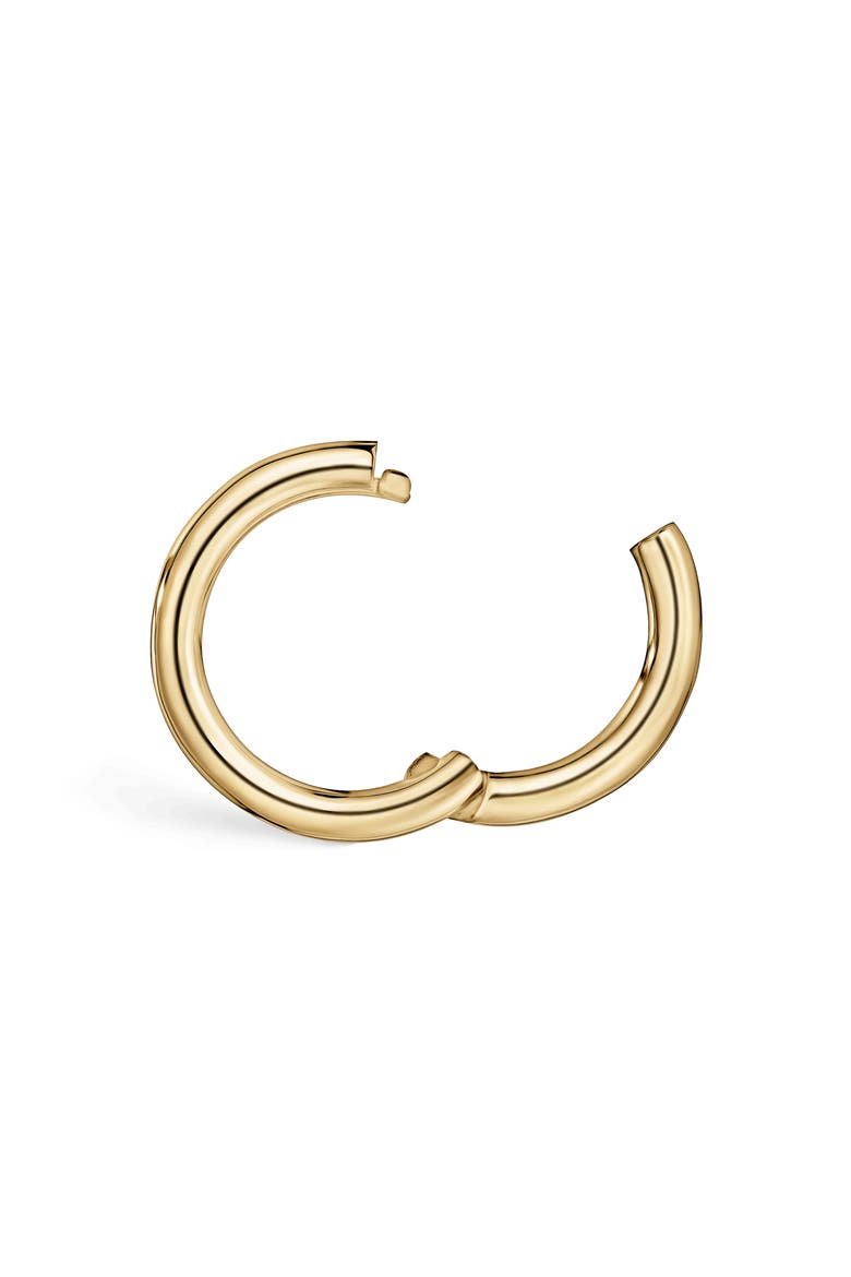14K Gold Plain Clicker, Alternate, color, YELLOW GOLD