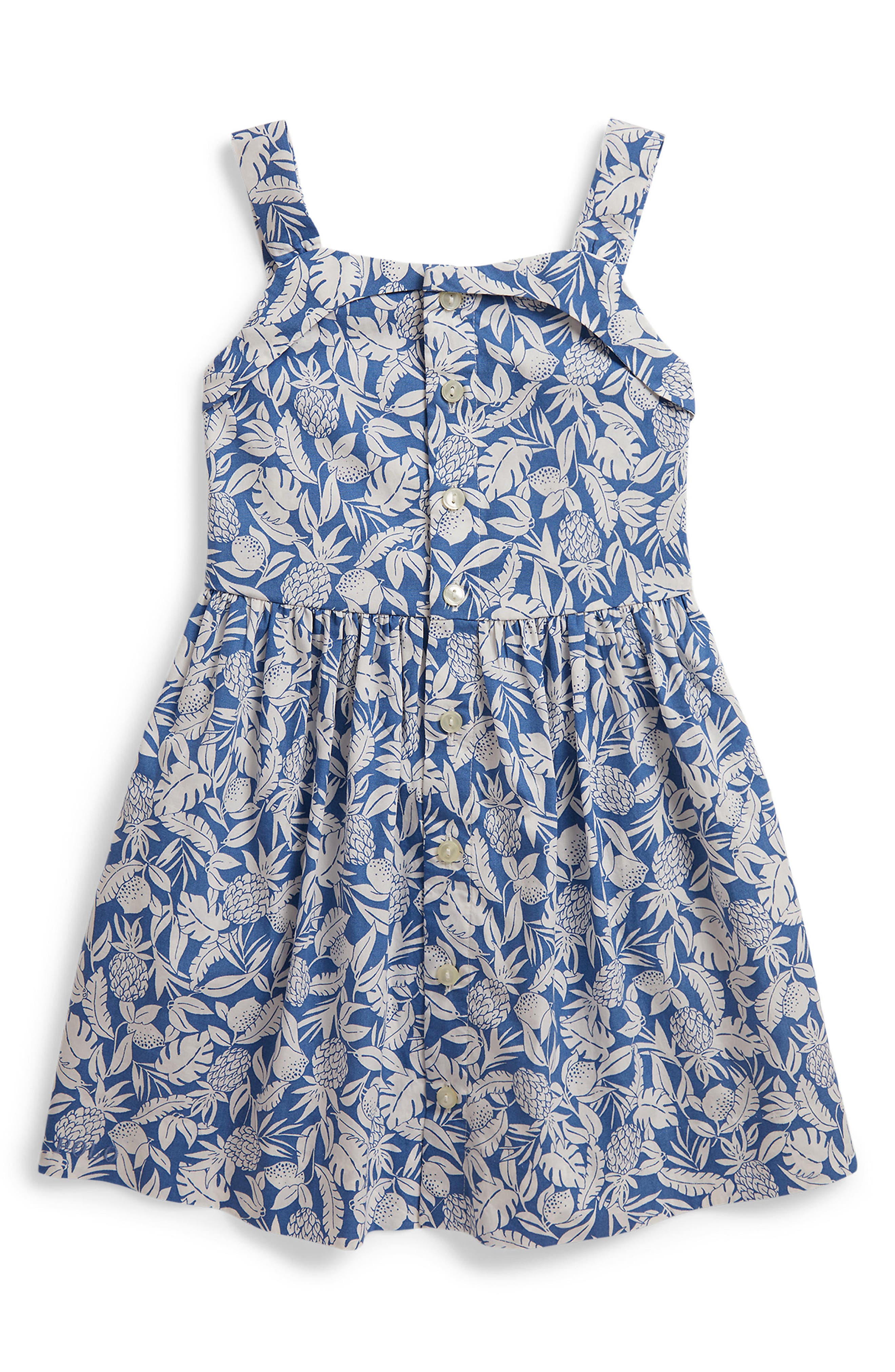 selected BLUE PINEAPPLE BREEZE PRINT